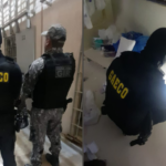 Gaeco cumpre mandado na PCE contra facção criminosa
