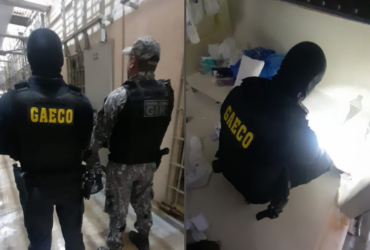 Gaeco cumpre mandado na PCE contra facção criminosa