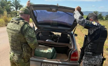 Gefron apreende 248 quilos de cocaína em Pontes e Lacerda