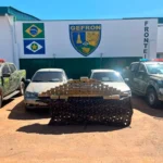 Gefron causa prejuízo de R$ 537 mil ao crime organizado e apreende 67 kg de drogas na fronteira