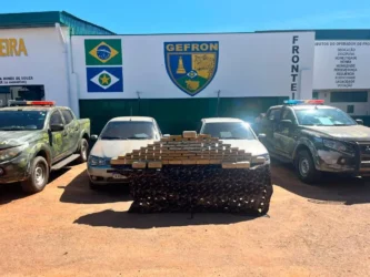 Gefron causa prejuízo de R$ 537 mil ao crime na fronteira