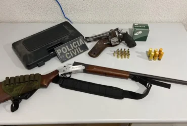 Posse irregular de arma de fogo leva à prisão de suspeito em Marcelândia