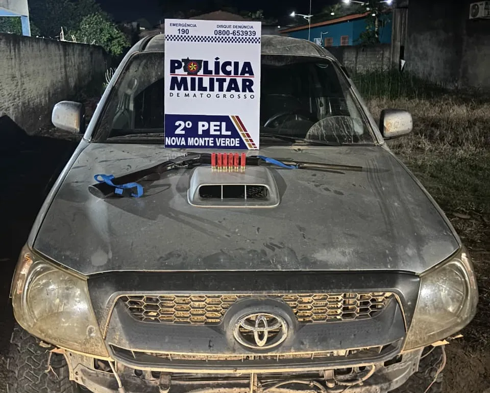 Tentativa de homicídio em Nova Monte Verde termina com prisão