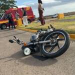 Mulher morre e homem fica ferido em grave acidente entre motocicleta e caminhão em Lucas do Rio Verde (3)