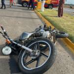 Mulher morre e homem fica ferido em grave acidente entre motocicleta e caminhão em Lucas do Rio Verde (4)