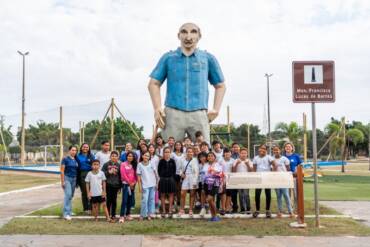 Nossa Cidade, Nossa História alunos da rede municipal visitam monumentos históricos de Lucas do Rio Verde