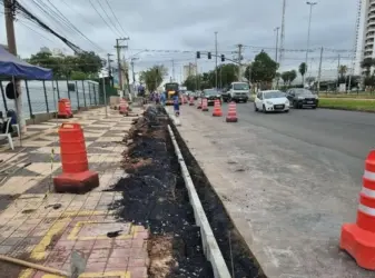 Obras no entorno do Centro Político entram na fase final com nova sinalização