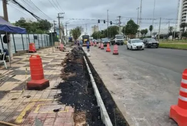 Obras no entorno do Centro Político entram na fase final com nova sinalização