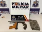 Homem é preso pela PM por agredir esposa e enteados e ameaçar família com espingardas em Canarana