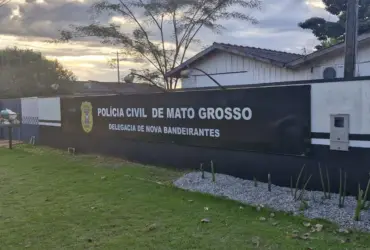 Sede da polícia civil de Nova Bandeirantes