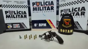Polícia Militar apreende arma de fogo