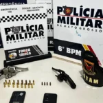 Polícia Militar prende cinco faccionados em Cáceres e apreende armas