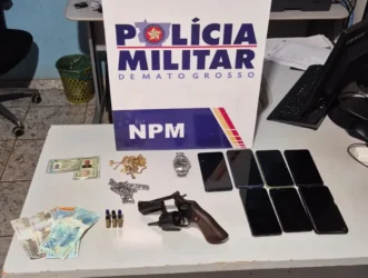 Polícia Militar conduz oito faccionados por extorsão em Carlinda