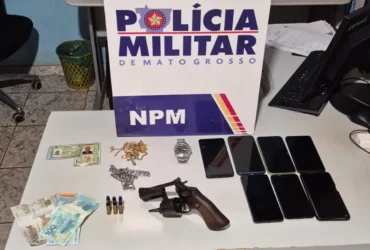 Polícia Militar conduz oito faccionados por extorsão em Carlinda