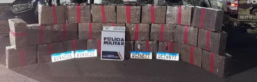 550 quilos de maconha são apreendidos em Porto Alegre do Norte