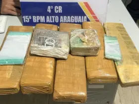 Tráfico de drogas em Alto Araguaia termina com apreensão de 6 kg