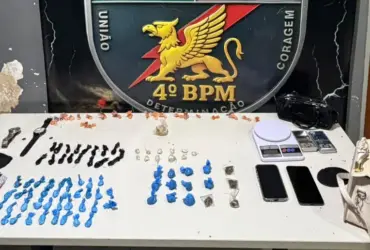 Tráfico de drogas em Várzea Grande: PM prende cinco