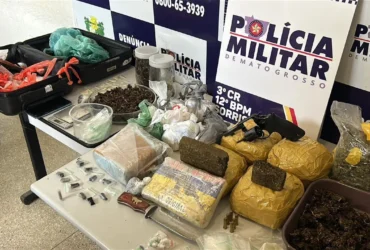 Faccionado é preso com 7 kg de drogas e arma em Sorriso