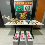 Populares detêm criminoso que invadiu torre de telefonia para furtar baterias em Várzea Grande