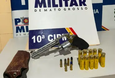 Porte ilegal de arma de fogo em Aripuanã: homem é preso