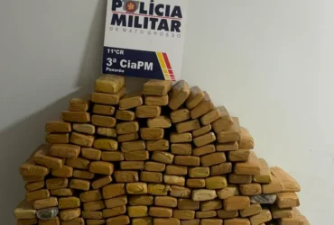 Operação resulta em apreensão de 152 tabletes de maconha em MT