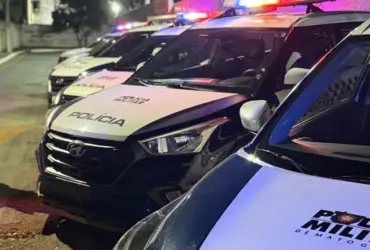 Viaturas da polícia militar de Mato Grosso