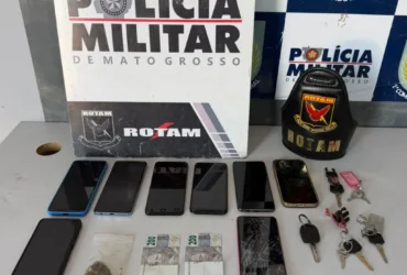 Rotam desarticula rede de estelionato em Cuiabá e prende quatro
