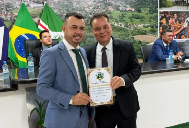 Botelho recebe título de cidadania em Leverger