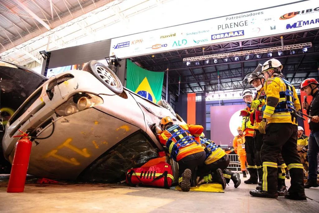 Desafio Nacional de Salvamento testa 46 equipes com cenários de alta complexidade em Cuiabá
