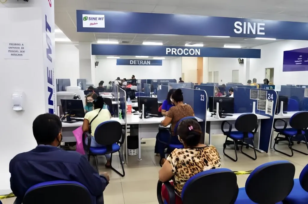 Sine-MT oferece 2,3 mil vagas de emprego nesta semana; Cuiabá, Várzea Grande e Sinop lideram