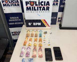 Suspeito é baleado após confronto com a Polícia Militar durante operação contra o tráfico em Cáceres