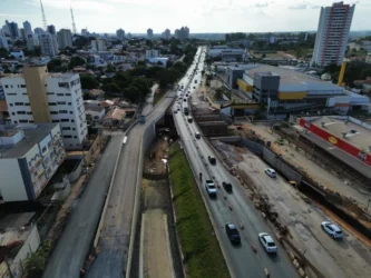 Interdição na Avenida Miguel Sutil altera trânsito em Cuiabá