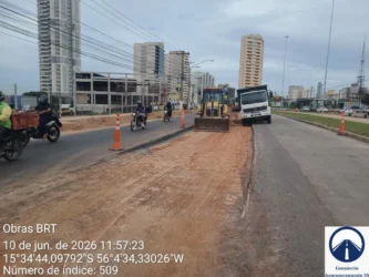 Trânsito na Avenida do CPA pode ter interdições com obras do BRT
