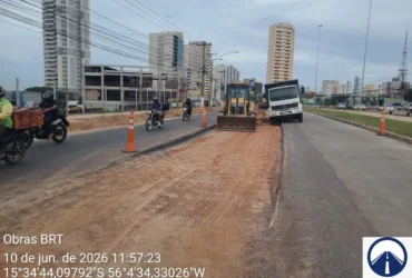 Trânsito na Avenida do CPA pode ter interdições com obras do BRT
