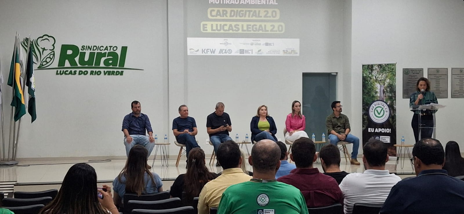 Lucas do Rio Verde intensifica regularização ambiental com mutirão do CAR Digital 2.0 e lança nova fase do Lucas Legal