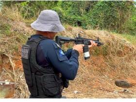 Polícia Militar capacita efetivo de Lucas do Rio Verde e região para uso de novo fuzil israelense calibre .300