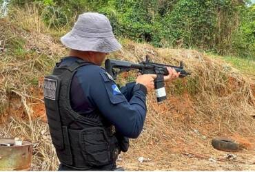 Polícia Militar capacita efetivo de Lucas do Rio Verde e região para uso de novo fuzil israelense calibre .300