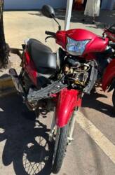 Motociclista sofre ferimentos em colisão entre motos no Centro de Lucas do Rio Verde
