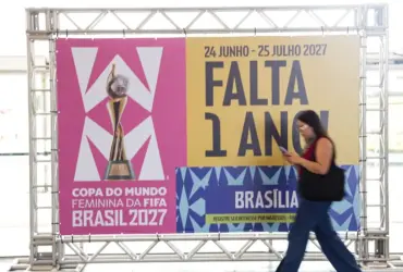 Contagem regressiva da Copa do mundo feminino começa em Brasília com ações educativas