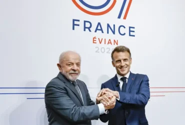 Lula tem encontros com presidentes da França e da Suíça durante viagem ao G7