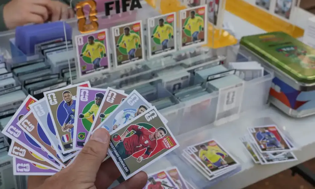 Figurinhas da Copa de 2026 elevam custos e impulsionam trocas entre colecionadores