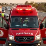 Congestionamento após acidente mobiliza bombeiros e gestante entra em trabalho de parto