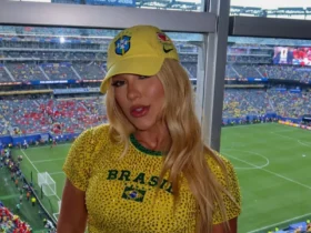 Virginia Fonseca comenta gol de Vini Jr na estreia do Brasil