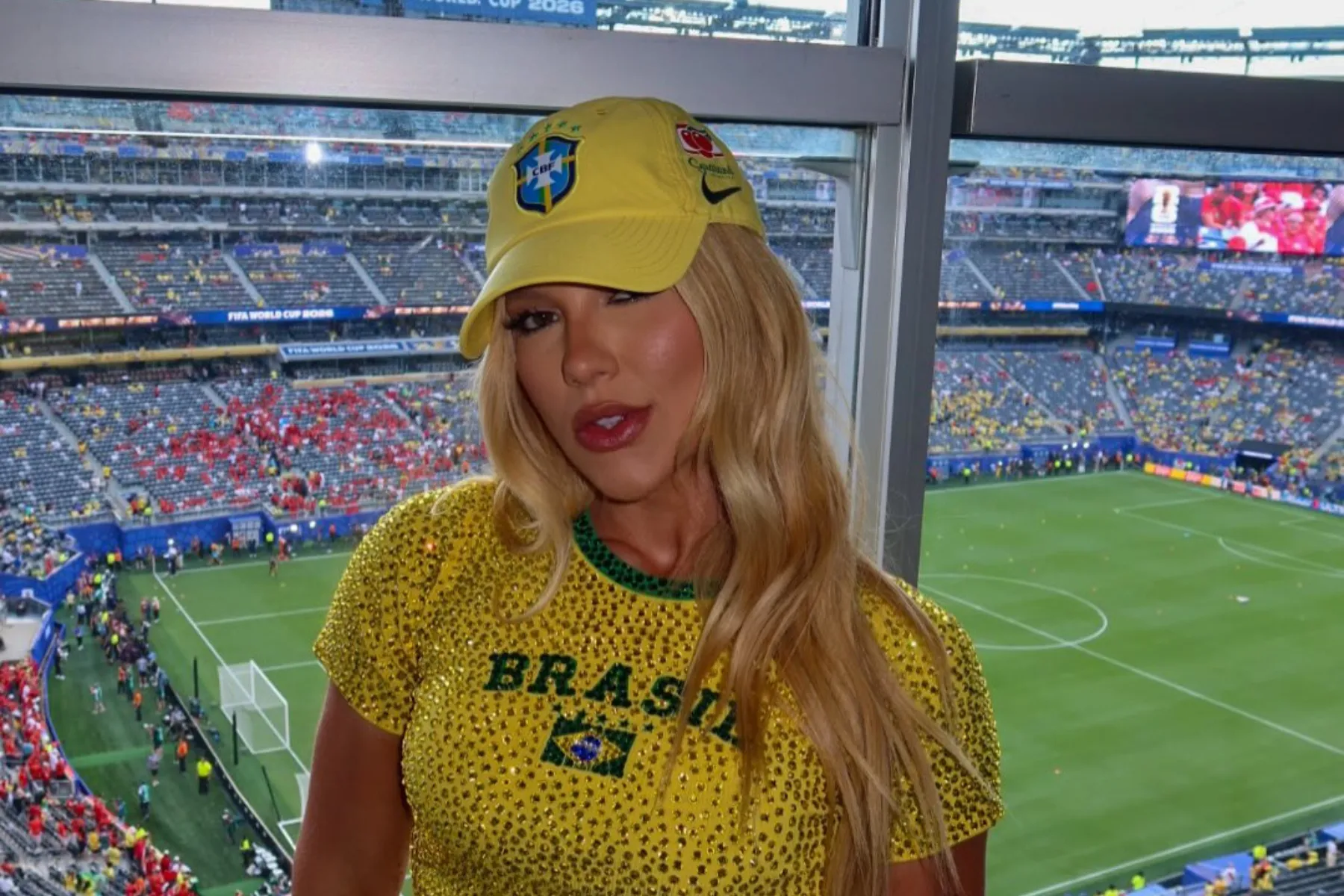 Virginia Fonseca comenta gol de Vini Jr na estreia do Brasil