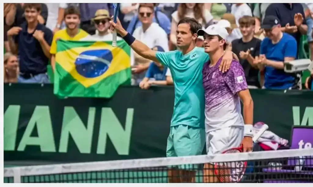 Fonseca fica com vice na chave de duplas do ATP 500 de Halle