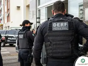 Foto de policiais civis da delegacia especializada de roubos e furtos