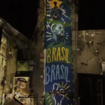 Arte transforma rua da Penha marcada pela Operação Contenção