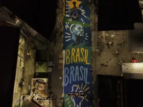 Arte transforma rua da Penha marcada pela Operação Contenção