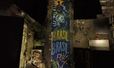 Arte transforma rua da Penha marcada pela Operação Contenção