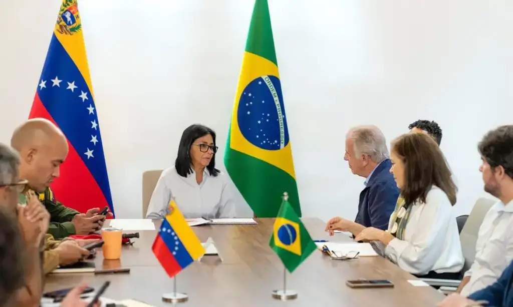 Venezuela recebe apoio do Brasil após reunião entre ministros